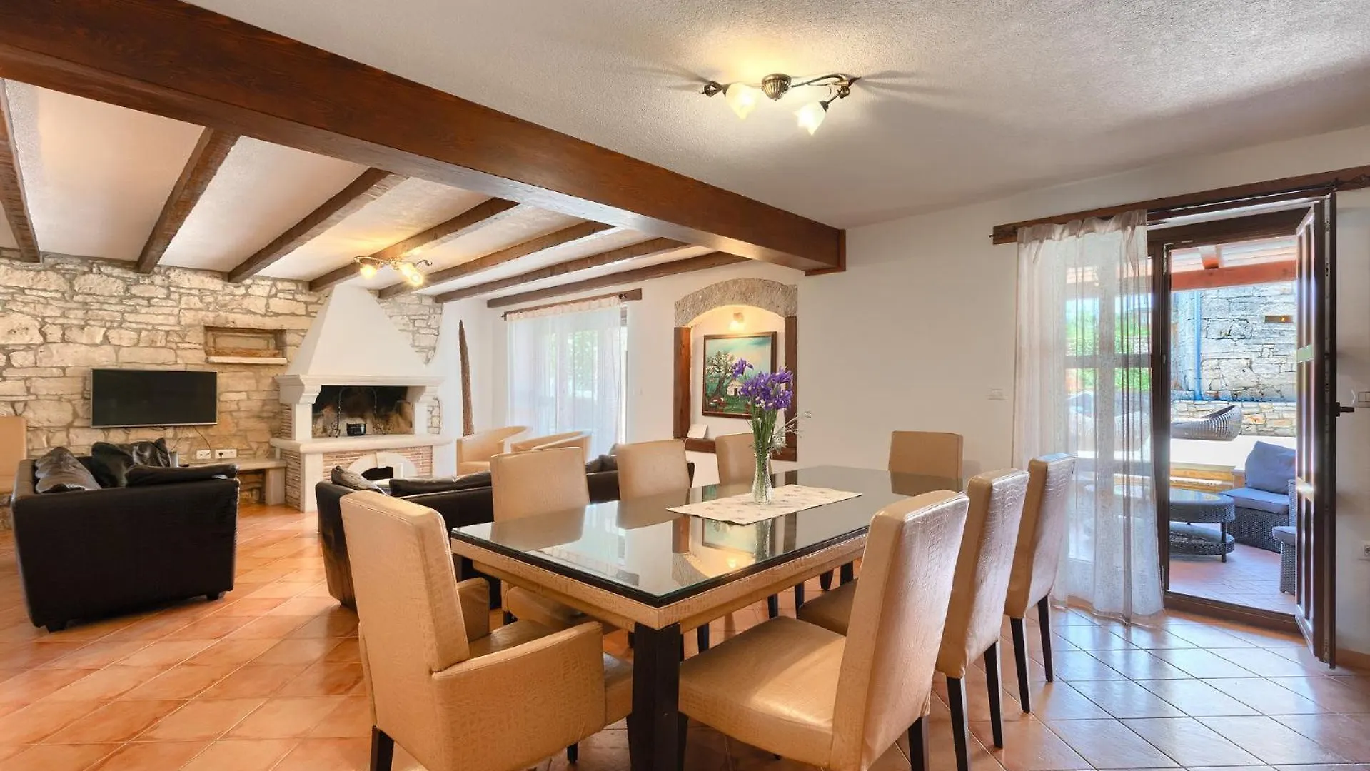 Beautiful Villa Gospodi With Pool In Tinjan Radetici Croatia